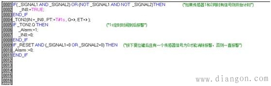 基于PLC编程报警功能块的实现