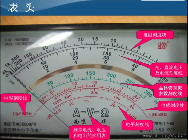 机械万用表与数字万用表介绍