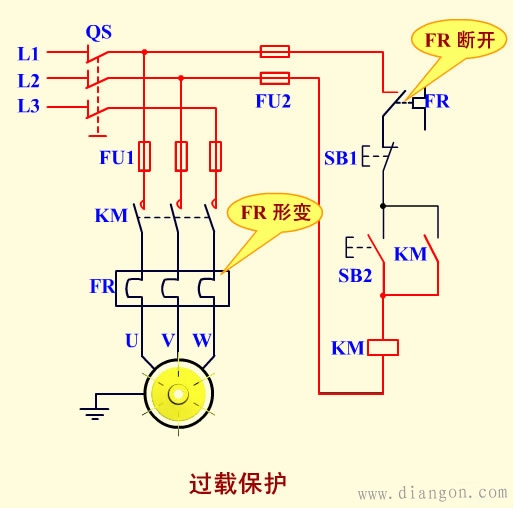 电动机常见保护电路