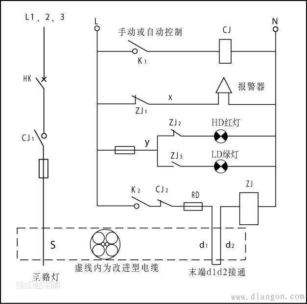 二次回路控制一次回路原理