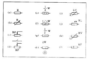 电子电路图中常出现的各种符号图解