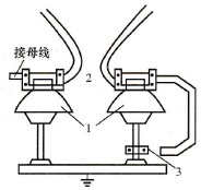 羊角保护间隙结构