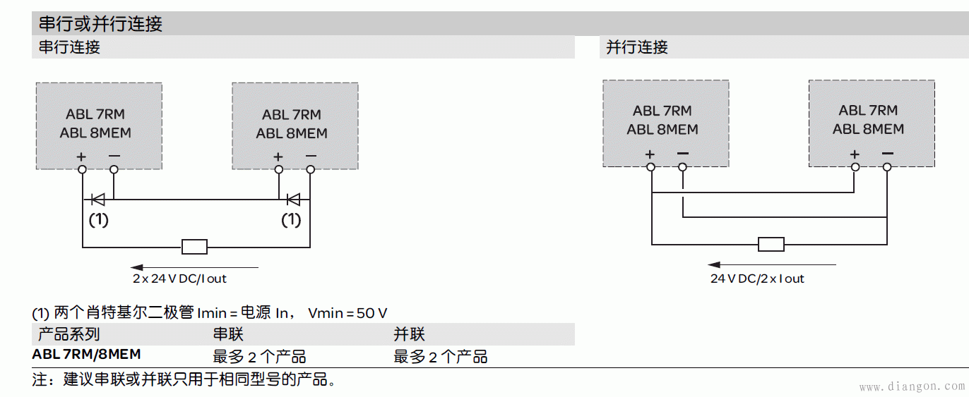 开关电源是否可以串联使用?