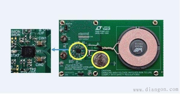 用LTC4125实现简单但完整无线充电发送器解决方案