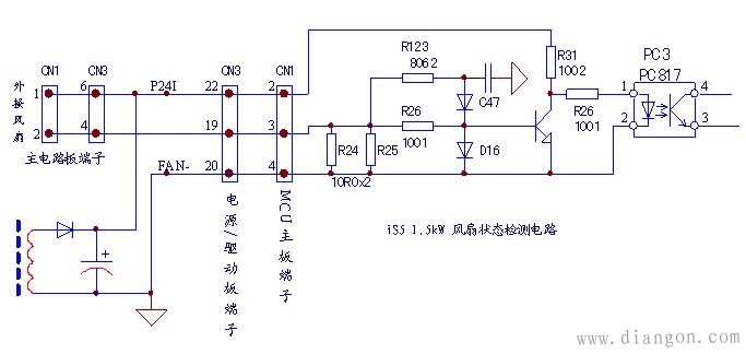 SV015 Is5-4 1.5kW变频器上电后显示HW