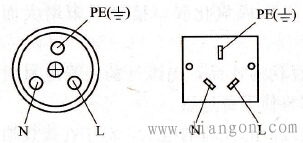 三眼插座的接线