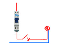 单P空气开关接线