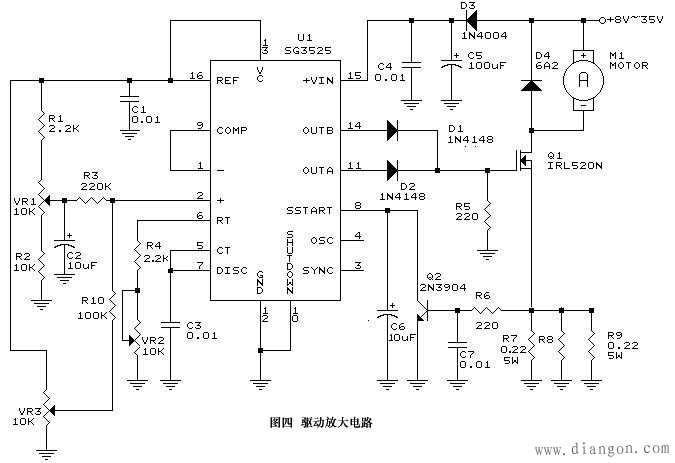 单片机通过向步进电机驱动电路发送控制信号实现对步进电机控制