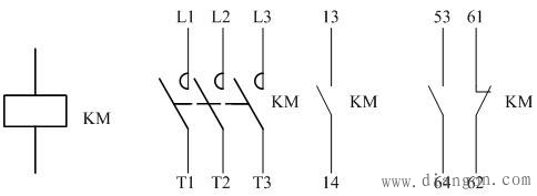 交流接触器实物图_交流接触器电气符号
