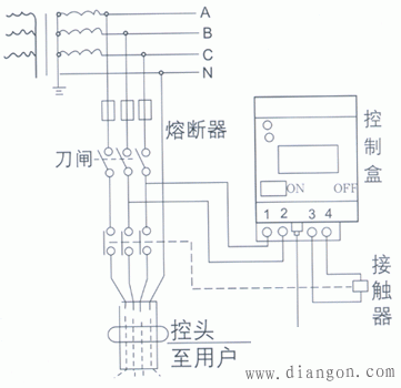 漏电保护器接线方式