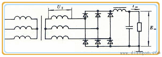 二极管桥式整流电路_二极管半波整流电路_二极管全波整流电路_晶体二极管整流电路