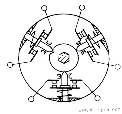 LW26-25万能转换开关工作原理接线图