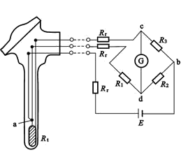 热电阻温度传感器原理、测温范围和测量电路