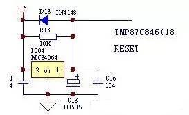 单片机复位电路原理图解