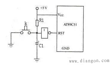 单片机复位电路原理图解