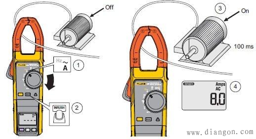 钳形电流表的使用方法图解