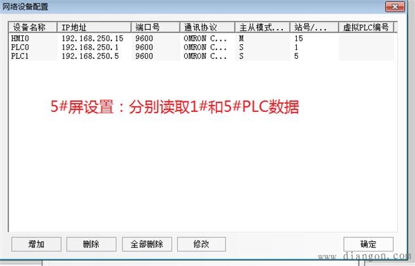 欧姆龙触摸屏的通讯设置