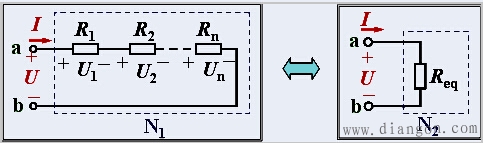 电阻串、并联的等效变换