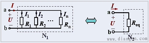 电阻串、并联的等效变换