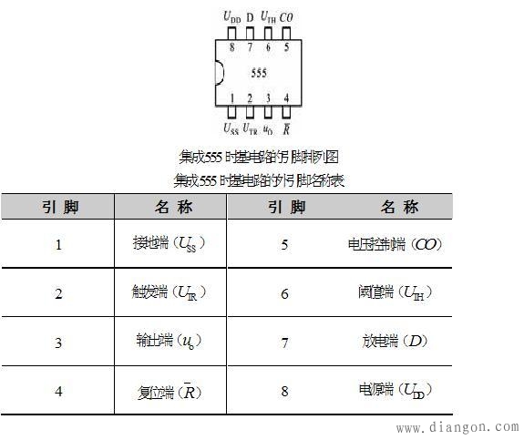 集成555时基电路