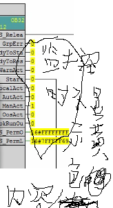 PLC的CFC块监控问题