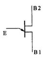单结晶体管结构和等效电路