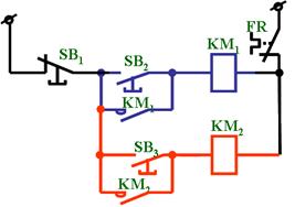 三相异步电动机正反转控制电路原理图解