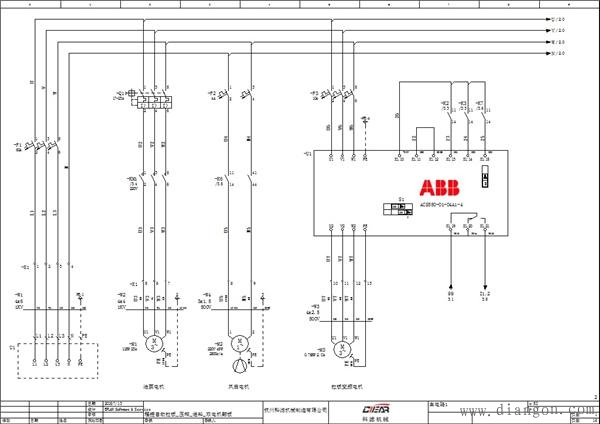 使用西门子S7-200,ABB变频器的设备设计安装全过程