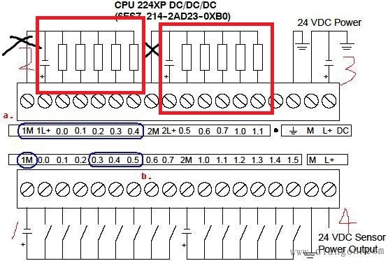 西门子s7-200的输入输出端电源必须24v供电吗？