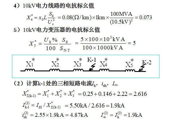 短路电流计算案例解析