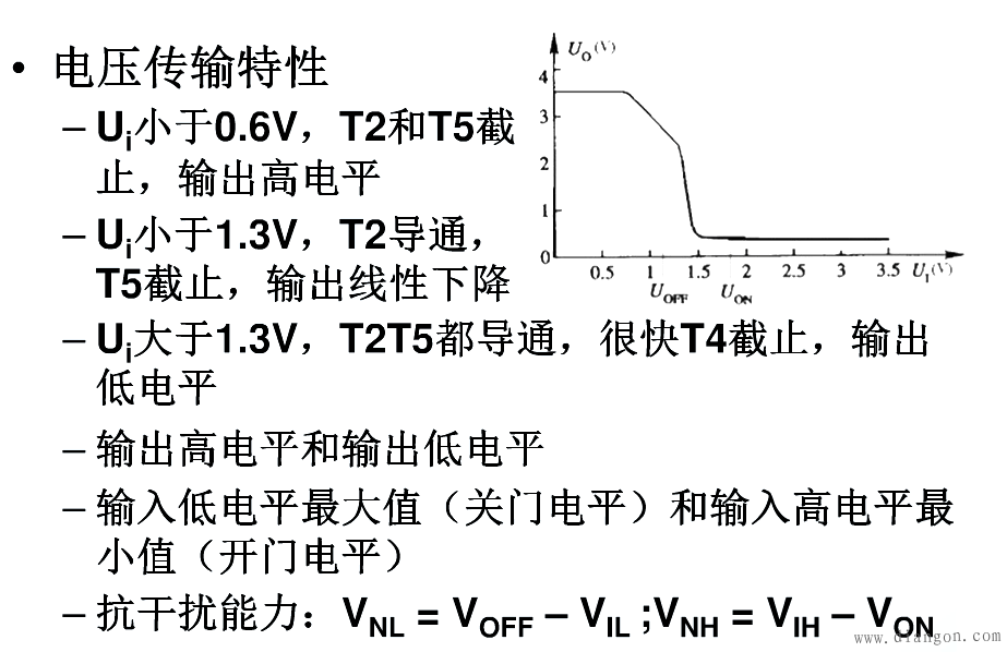 TTL集成逻辑门电路