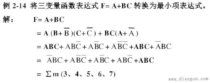 非标准表达式到标准表达式的转换