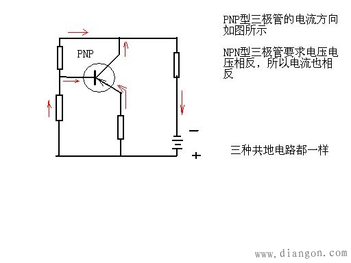 pnp和npn三极管区别_三极管pnp和npn的区别_三极管pnp和npn的判断