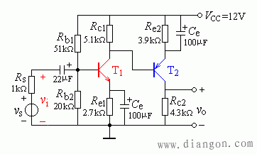 多级放大电路电压及其级间耦合方式