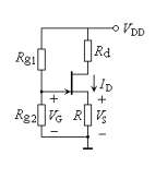 场效应三极管共源极基本放大电路