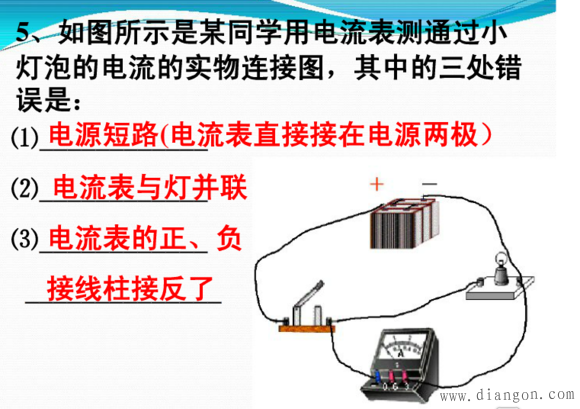 电流的测量_电流的测量练习题