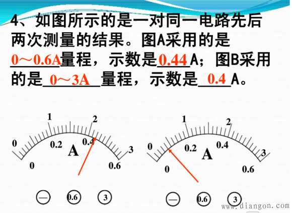 电流的测量_电流的测量练习题