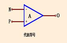 简单的集成电路运算放大器