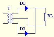 全波整流电路原理图解