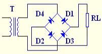 桥式整流电路原理图解