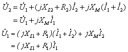 互感元件相量模型