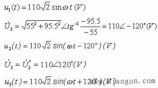 正弦信号相量表示