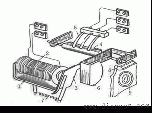 电磁型继电器的作用、原理与构成图解