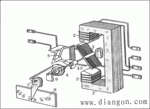 电磁型继电器的作用、原理与构成图解