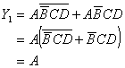 逻辑函数的代数法化简