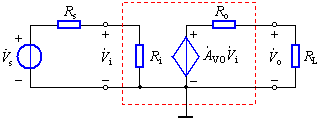 电压放大电路模型