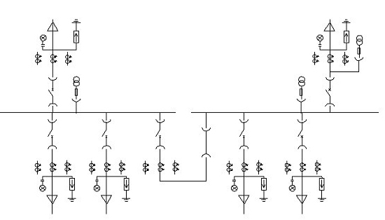 10kV配电所电气主接线典型方案