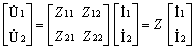 二端口网络的Z方程和Z参数