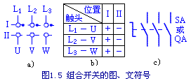 按钮、开关与组合开关