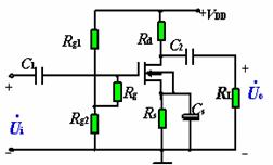 场效应管放大电路主要性能指标计算